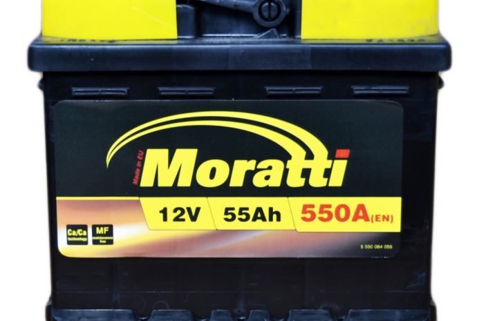 Аккумуляторная батарея MORATTI 55Ah 550A (C22) ПП